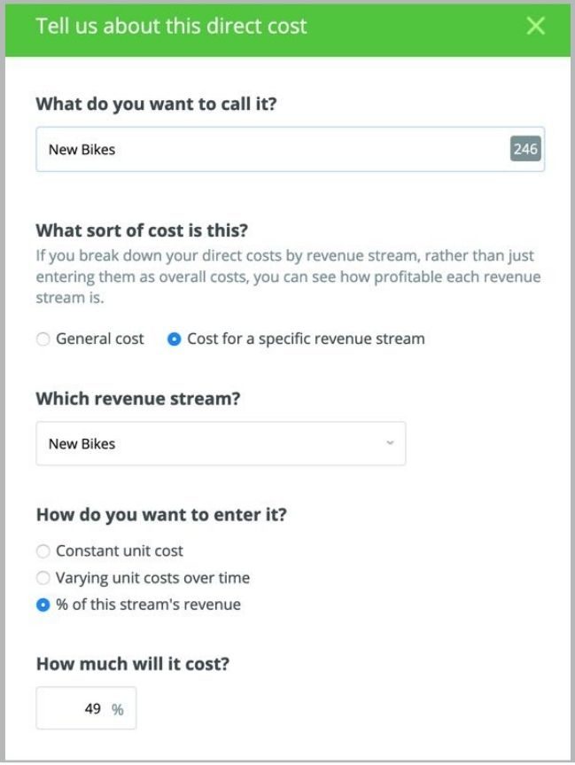 revenue forecast in business plan