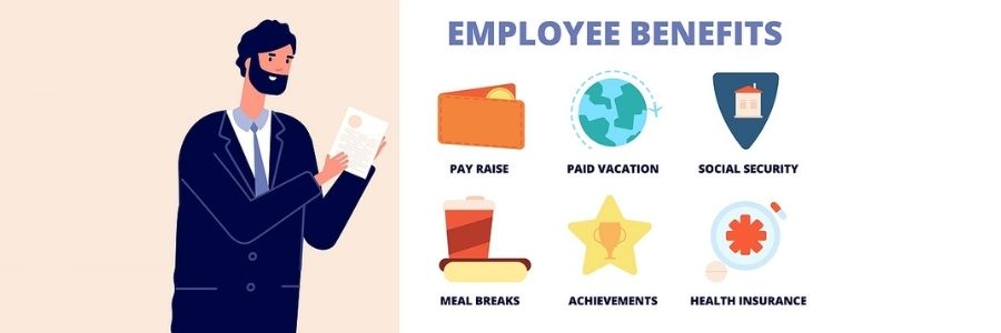 Employee benefits are a great way to hire and retain employees. They can also help drive revenue. Here are 5 employee benefits to consider.